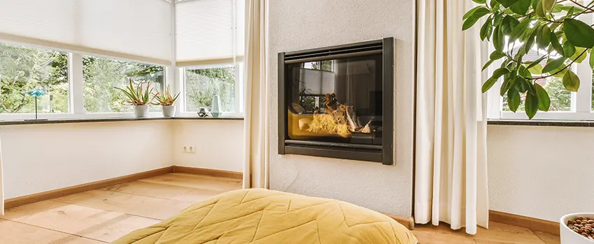 Residential Fireplace Ceramic Glass Installation in Norfolk, NE
