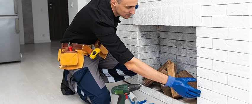 Fireplace Damaged Damper Frame Repair Services in Norfolk, Nebraska