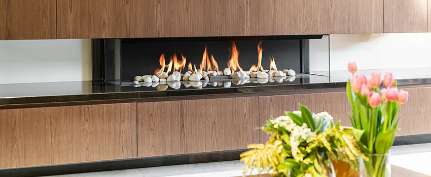 Double-height Fireplace Design Refurbishment in Norfolk, Nebraska